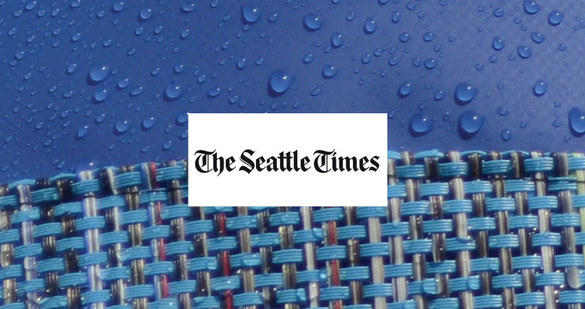 Eco chic: Recycled tote takes on all your wet and muddy gear