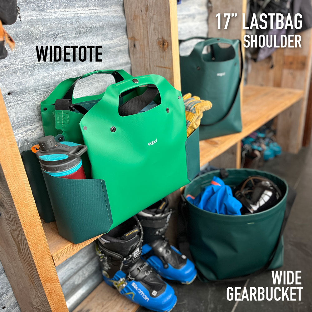 Widetote / GearBucket / LastBag Bundle